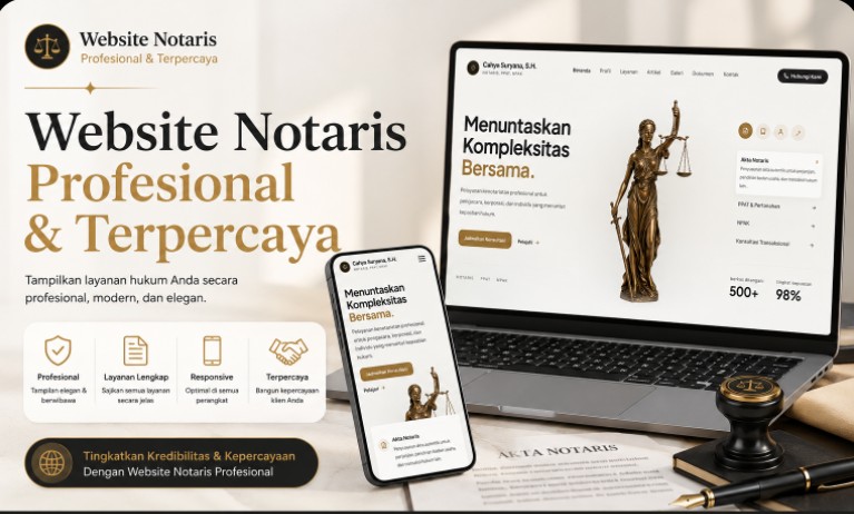website company profile notaris